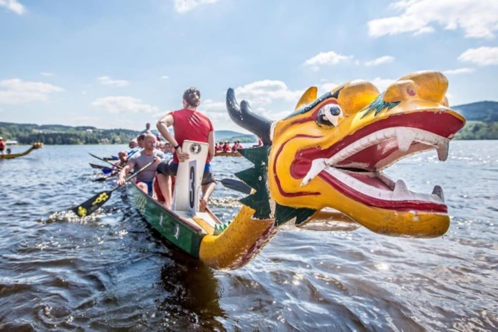 Kovarov  Apartman S Terasou A Vyhledem Na Jezero Lipno מראה חיצוני תמונה